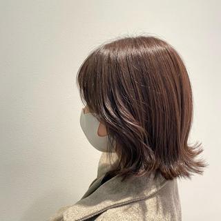 ミディアム Rubik's 梅田茶屋町/叶莉のヘアスタイル