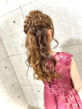 ヘアアレンジ 1日1名様限定 予約可能のヘアスタイル
