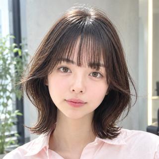 ミディアム 似合わせショート 美容師シュウのヘアスタイル