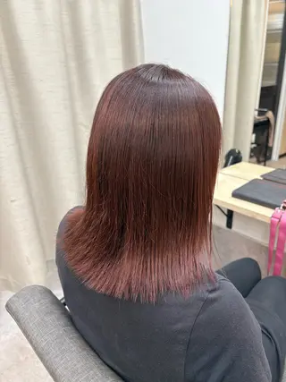ミディアム TELA HAIR 店長 塩田のヘアスタイル