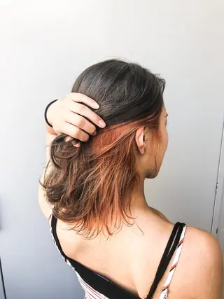 ショート カラー パーマ ヘアアレンジ メンズ キッズ ネイル マツエク・マツパ 当日予約⭕️ Rene’のヘアスタイル