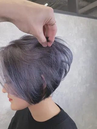 ショート カラー 松本 聖のヘアスタイル