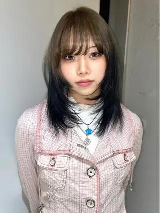 ミディアム レイヤー特化 🎵kouki🎶のヘアスタイル