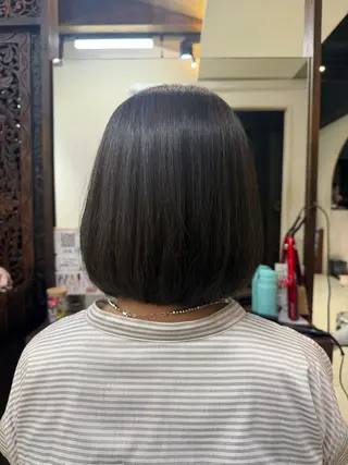 ミディアム 髙橋遥 池袋 /レディースカットのヘアスタイル