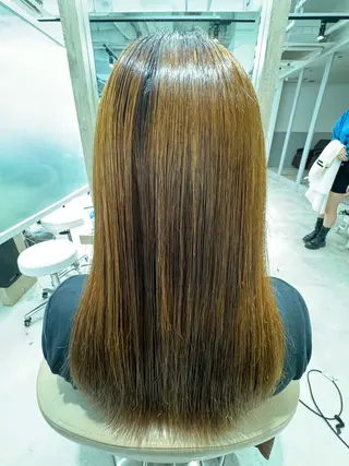 ロング 鈴木 彩純のヘアスタイル