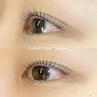マツエク・マツパ Lumiére SAKURAのマツエク・マツパデザイン