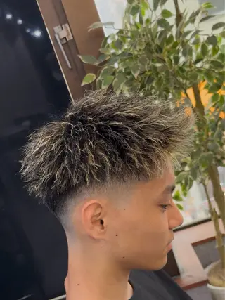 ショート パーマ メンズ ユイ【メンズパーマ】 🔥パーマモデル募集のヘアスタイル