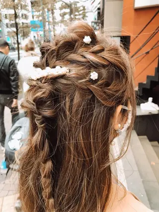 ヘアアレンジ 大澤 唯のヘアスタイル