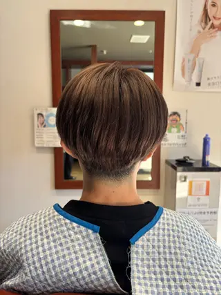 カラー メンズ 河辺 璃久のヘアスタイル