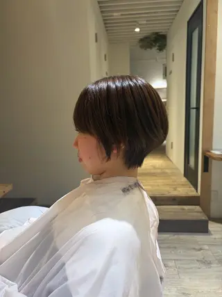 ショート 悠良/平塚店 似合わせ/透明感のヘアスタイル