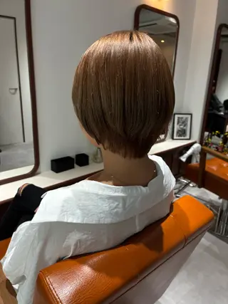 ショート カラー ヘアアレンジ 💟Opus // Mizuki🐕のヘアスタイル
