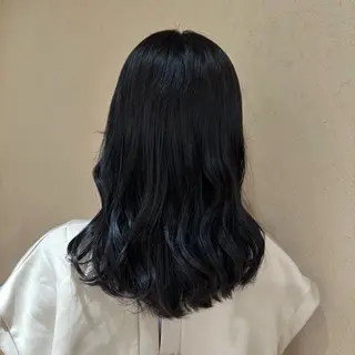 ミディアム カラー ヘアアレンジ みなみ/韓国ボブ/ 韓国レイヤーのヘアスタイル