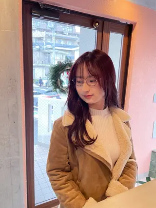 ロング カラー 🫧 momokaのヘアスタイル