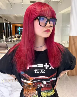 セミロング カラー ♡ KANON ♡のヘアスタイル