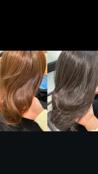 カラー 大船/レイヤーカット Kananiのヘアスタイル