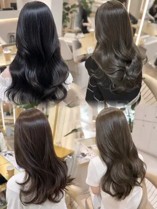 ロング Akane レイヤー/艶カラーのヘアスタイル