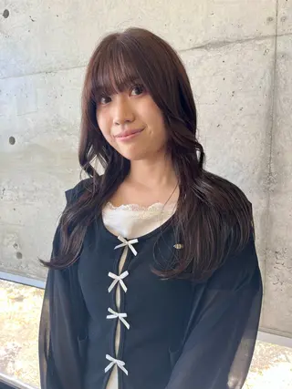 ロング カラー YUIMARL岡山/ 𝐂𝐇𝐈𝐊𝐀のヘアスタイル