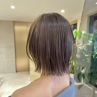 ミディアム カラー 透明感カラー🌿 グレージュ🐺陽介のヘアスタイル