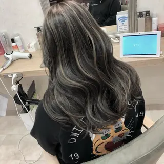 ロング 海外風レイヤーカット 👑店長 平松 由のヘアスタイル