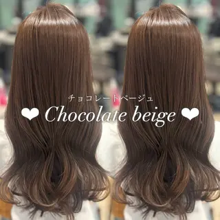 ロング カラー Kurumi🩶銀座 ピンクラベンダー🎀のヘアスタイル