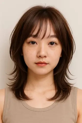 ミディアム 松澤日菜 ✂メンズ歓迎のヘアスタイル