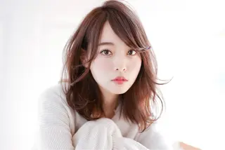 ミディアム カラー パーマ ひがし まさし JYUNESU副代表のヘアスタイル