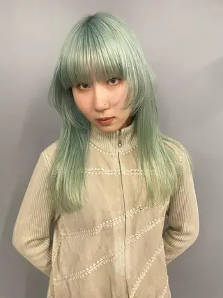 ロング カラー 似合わせカット/ naokoのヘアスタイル