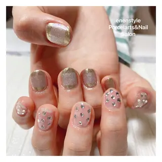 ショート ネイル 🐾enen style 🐾のネイルデザイン