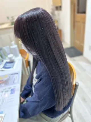 ロング カラー 堀 大輔のヘアスタイル
