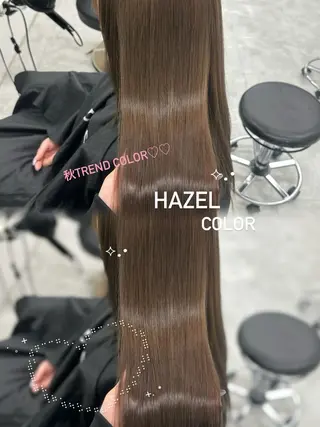ロング カラー 上品モテヘア🩶 karen🩶のヘアスタイル