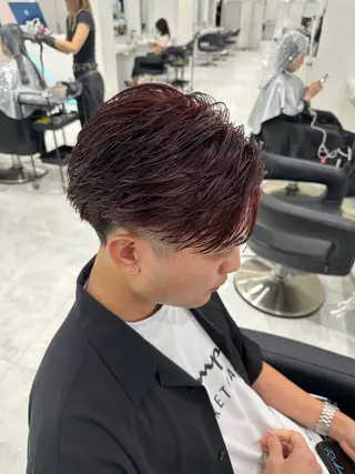 ショート カラー メンズ 🐺韓国風メンズ特化 あさひ🐺のヘアスタイル