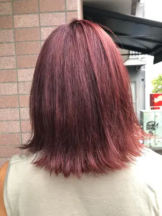 ミディアム 縮毛矯正の達人 ☆ 松本のヘアスタイル