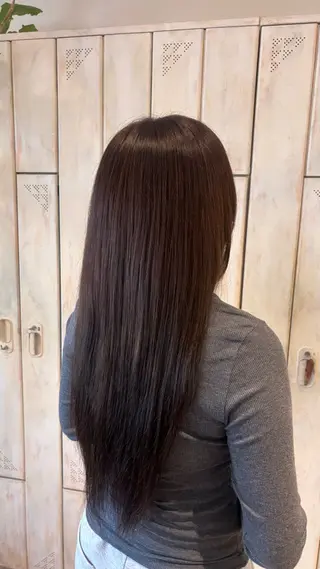 ロング カラー Noa🎀🫧 KNACK 阿倍野のヘアスタイル