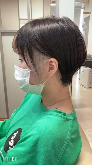 ショート カラー Chainon 山中 拓也のヘアスタイル