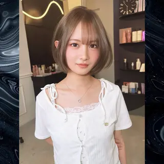 ショート カラー Maison Halu YUKIのヘアスタイル