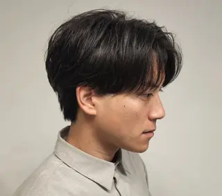 ショート メンズ パーマ 【イケメン風パーマ】 SHOFYのヘアスタイル