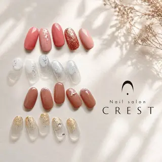 ネイル CREST(天王寺) 吉美 yoshimiのネイルデザイン