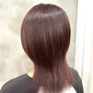 ミディアム 艶髪‎カラー🤍 RIKAのヘアスタイル