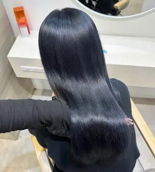 カラー 🎀sakura🎀 艶髪/韓国/ワンホンのヘアスタイル