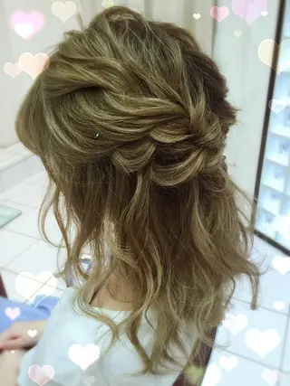ショート ミディアム セミロング カラー パーマ ヘアアレンジ 神山 昌子のヘアスタイル