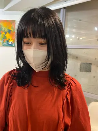 ミディアム フレンチボブパーマ Yuukiのヘアスタイル
