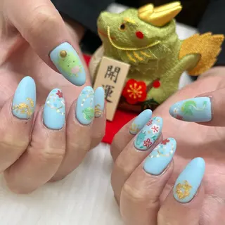 ネイル 池袋痛ネイル Nok. 渡辺のネイルデザイン