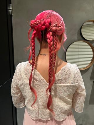 ロング ヘアアレンジ デザイン/アレンジ ❤︎イシイレイのヘアスタイル