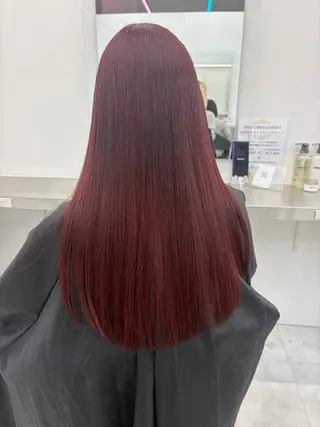 ロング 🍒韓国y2k暖色 NO.1🍒REAのヘアスタイル