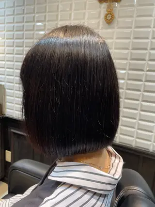 ミディアム Lupinus中田 パーマモデル募集中のヘアスタイル