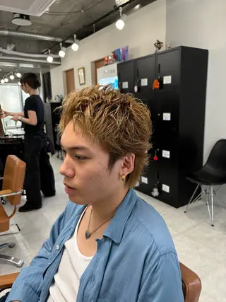 メンズ メンズパーマ特化 園田 楓莉のヘアスタイル