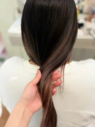 カラー ayano/浦安 /デザインカラーのヘアスタイル