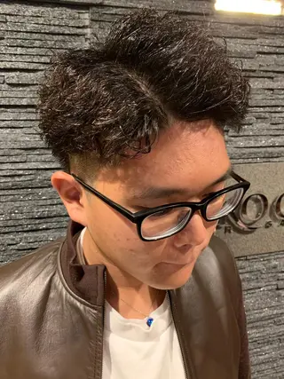 メンズ プレミアムバーバー 草野のヘアスタイル