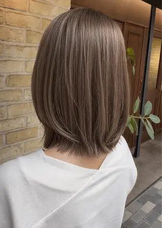 ミディアム 顔まわり特化✨艶💎 似合わせ💖RIHOのヘアスタイル