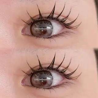 マツエク・マツパ 池袋Umi nail eyelash ゆみのマツエク・マツパデザイン